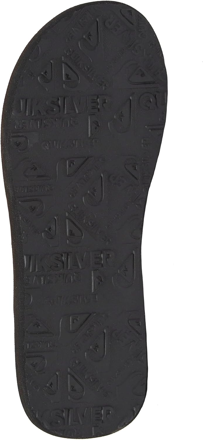 Quiksilver Carver Suede 3-Punkt Flip Flop Sandale, Braun Blau Rot, 43 EU 49.5 EU Demitasse Solid, 49