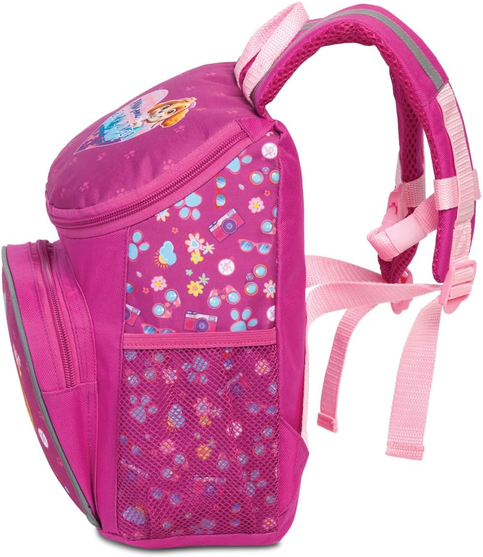 Paw Patrol Rucksack mit Chase, Marshall und Skye Jungen Mädchen von 3-6 Jahren, Kita- und Kindergart
