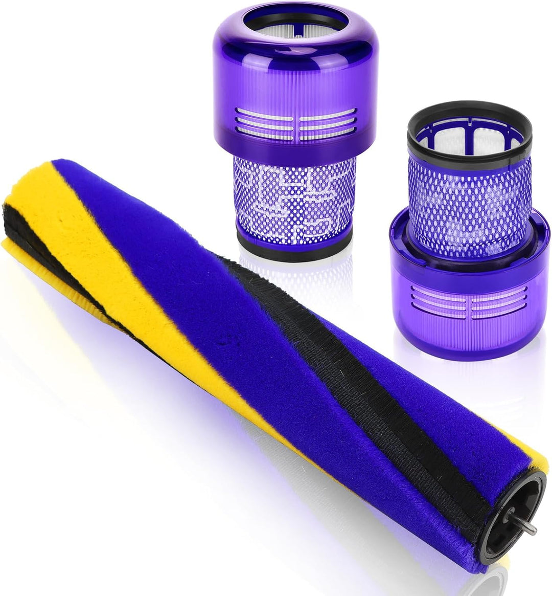 Bürstenwalze für Dyson V15 Detect Slim Absolute Staubsauger Rolle Ersatzteile, Staubsauger Softwalze