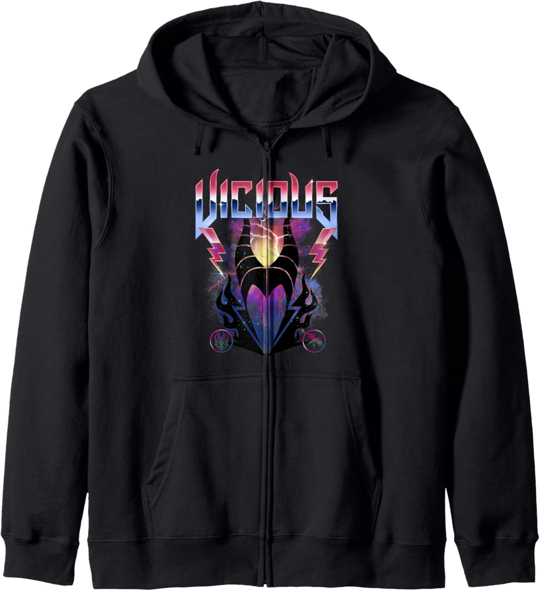 Disney Villains Maleficent Vicious Rock Portrait Kapuzenjacke