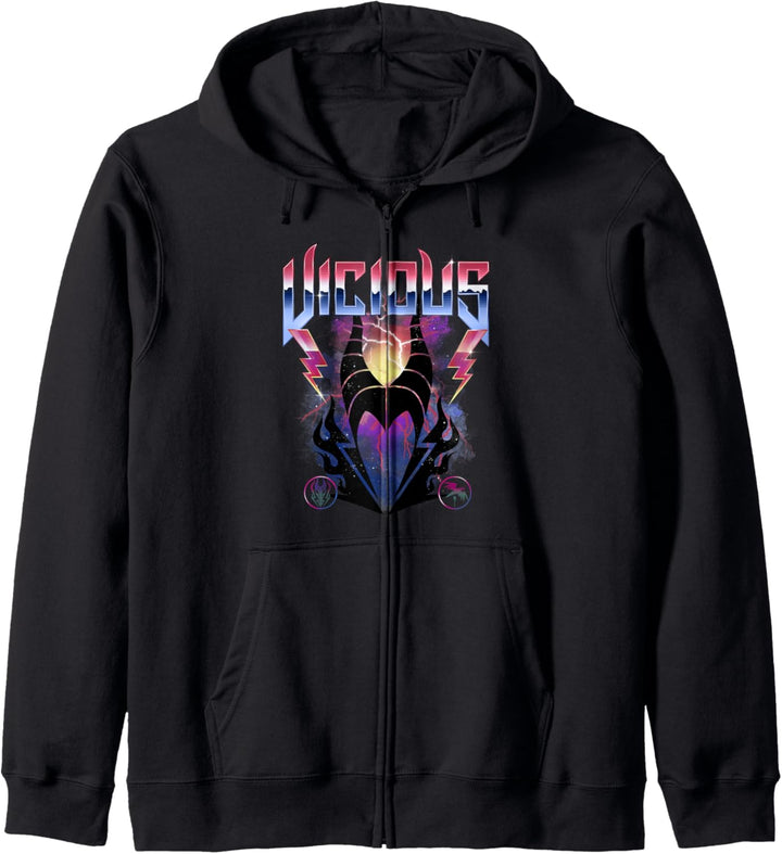 Disney Villains Maleficent Vicious Rock Portrait Kapuzenjacke