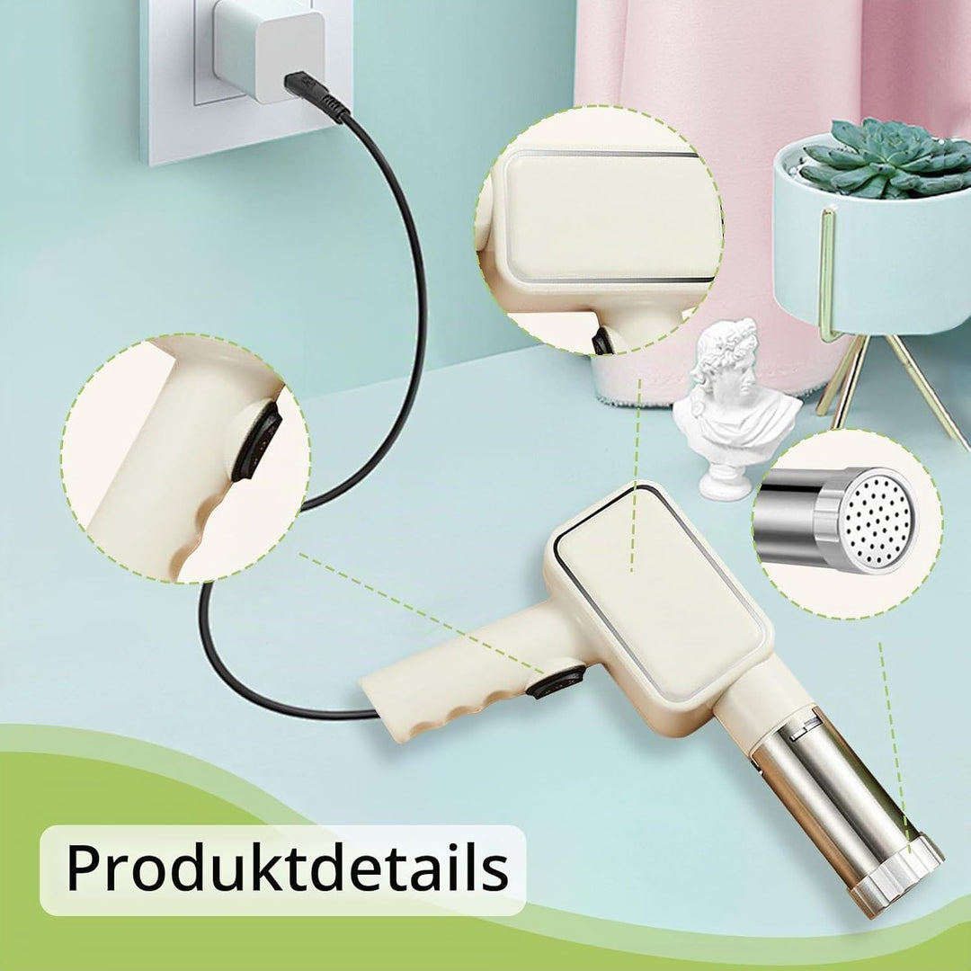 Elektrische Nudelmaschine Handheld, Elektrische Nudel Presse Pastamaschine Automatische Handheld Noo