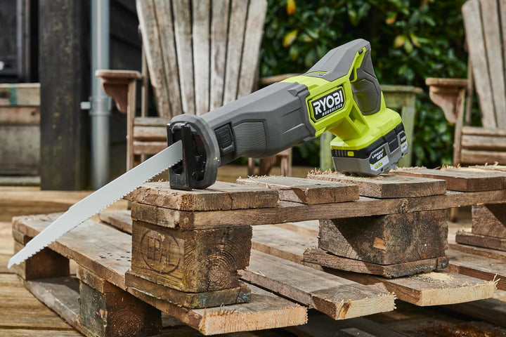 RYOBI 18 V ONE+ Brushless Akku-Säbelsäge RRS18BL-0, 32 mm Hublänge, ohne Akku und Ladegerät Bürstenl