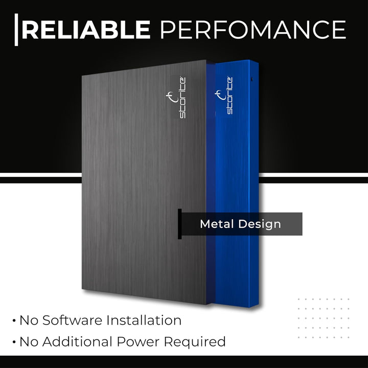 Storite 2,5 Zoll Ultra Slim tragbare Externe Festplatte USB 2.0 mit 200 GB Speichererweiterung, HDD-
