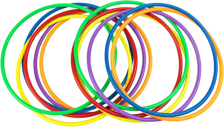 Kunststoff Toss Ringe für Ring Toss Spiel,Klein Toss Ringe Drinnen draussen Kinder Target Übungsspie