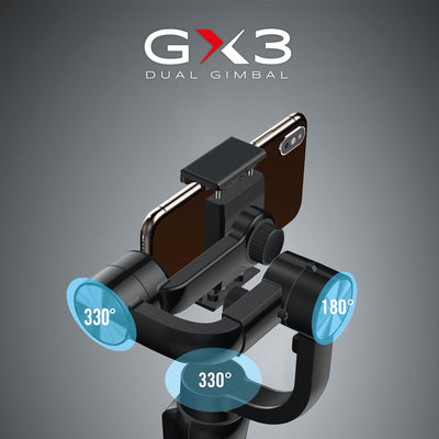 GoXtreme GX3 3-Achsen-Gimbal für Smartphones und Action Cams