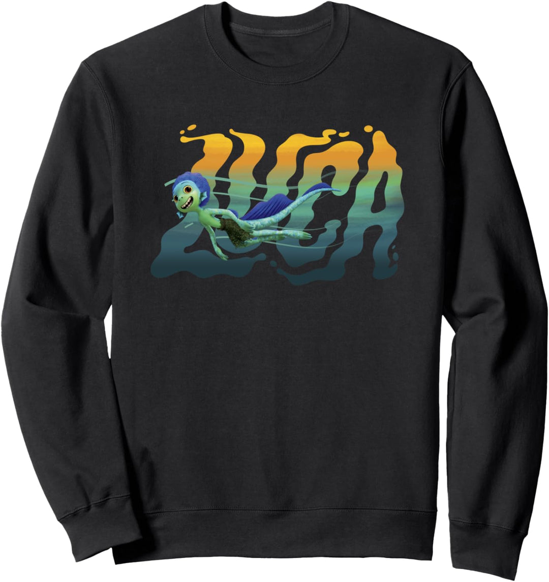Disney Pixar Luca Swimming Logo Sweatshirt