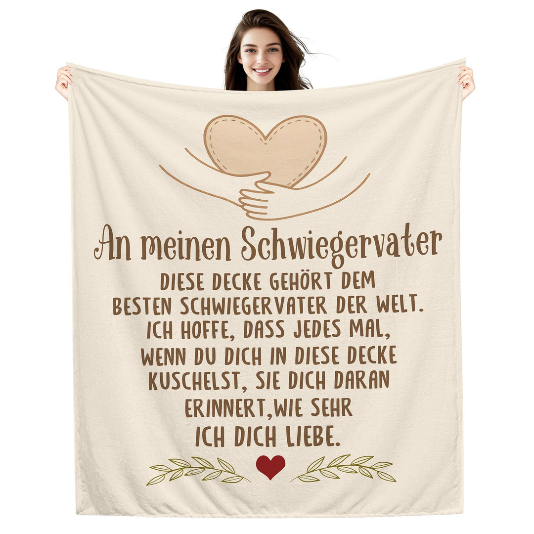 Amorea An Meinen Schwiegervater Ich hoffe DASS jedes Mal wenn du Dich in Diese Decke kuschelst sie D