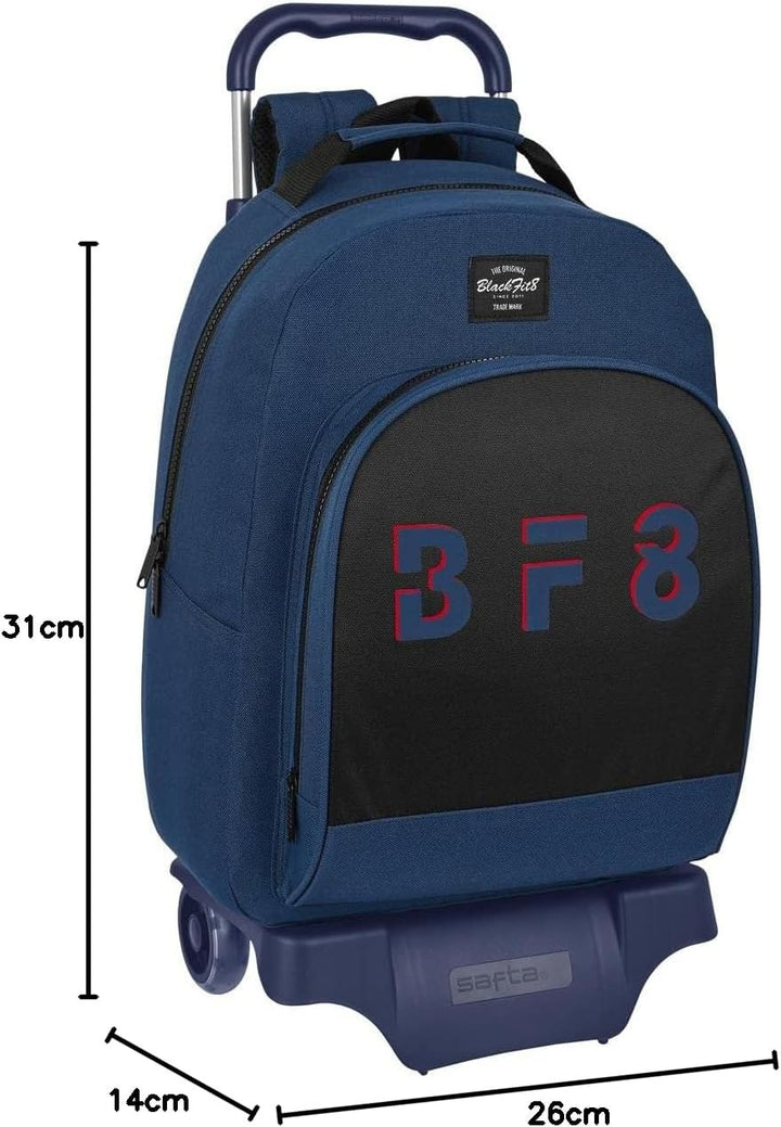 Blackfit8 Unisex Kinder Rucksack mit recyceltem Urban, 32 x 42 x 15 cm, Mehrfarbig, Estándar