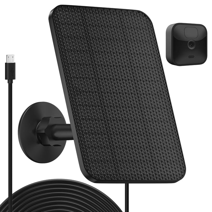 4-W-Solarpanel kompatibel mit Blink-Kamera, für Blink Outdoor 4 (4. Generation)/Blink Outdoor (3. Ge