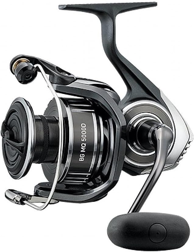 Daiwa BG MQ Spinning-Serie – Frontbremsrolle, Schwarz, 3000D-XH