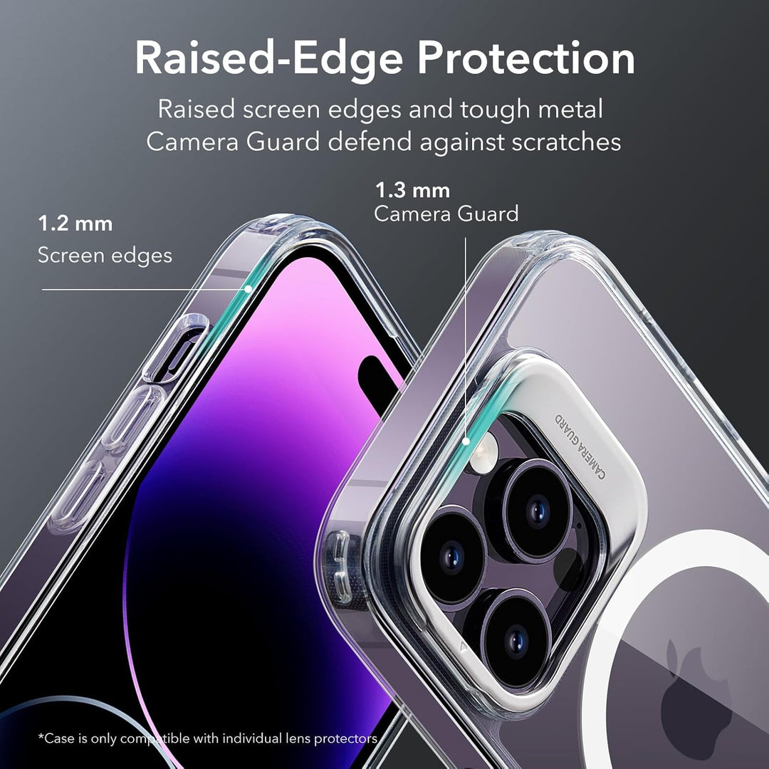 ESR für iPhone 14 Pro Max Hülle, kompatibel mit MagSafe, Classic Ständer Hülle mit HaloLock, Militär