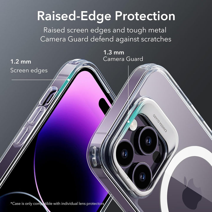ESR für iPhone 14 Pro Max Hülle, kompatibel mit MagSafe, Classic Ständer Hülle mit HaloLock, Militär