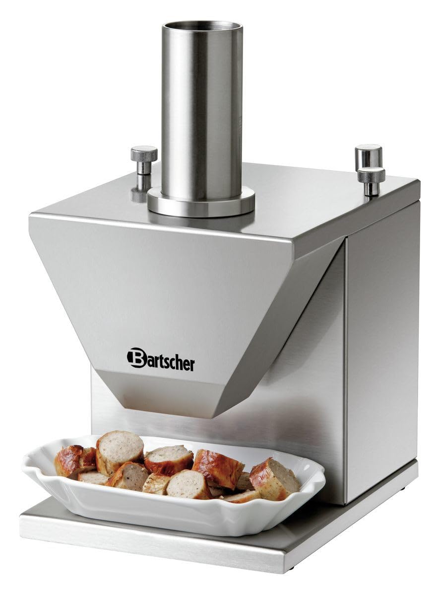 Bartscher Elektro-Currywurst-Schneider mit Doppel-Sichelmesser - 120578
