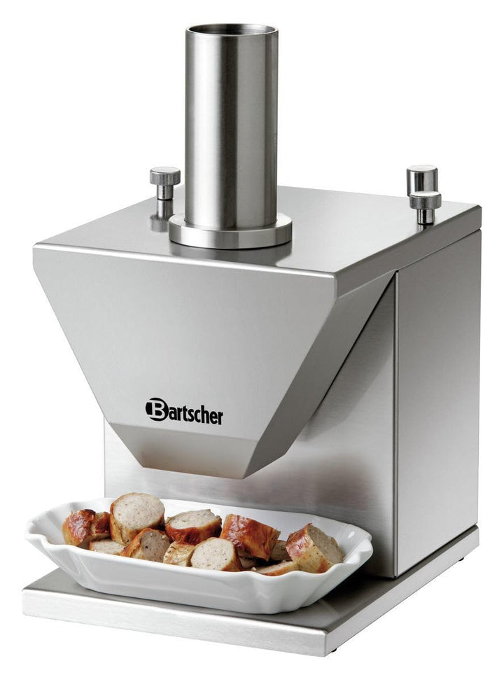 Bartscher Elektro-Currywurst-Schneider mit Doppel-Sichelmesser - 120578