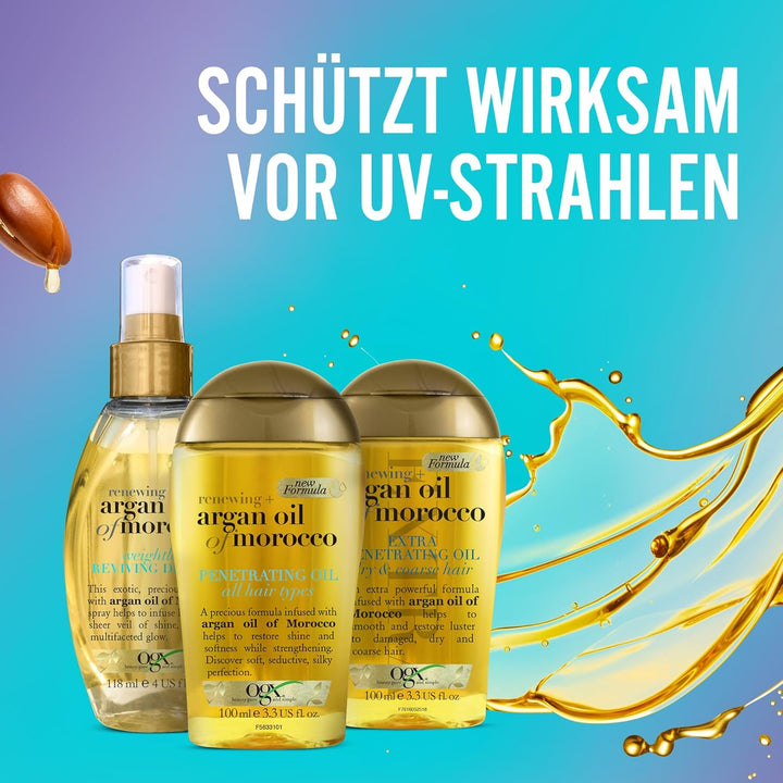 OGX Renewing + Argan Oil of Morocco Penetrating Oil (100 ml), intensives Haaröl mit Arganöl aus Maro