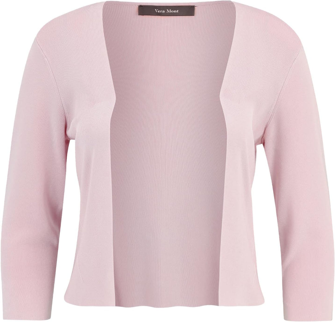 Vera Mont Damen Strickbolero Langarm XS Rosa, XS Rosa