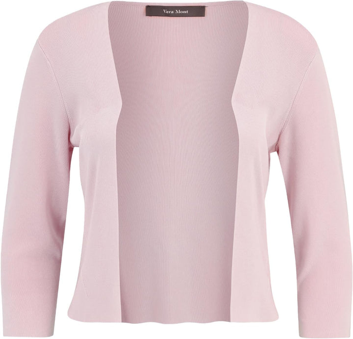Vera Mont Damen Strickbolero Langarm XS Rosa, XS Rosa