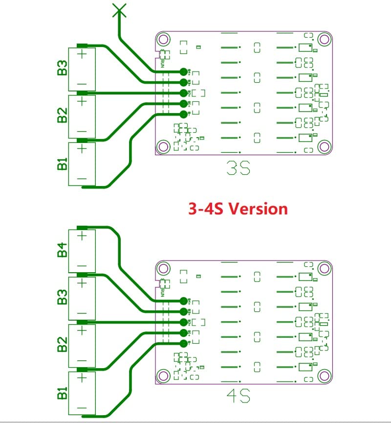 TECNOIOT 1 STÜCKE 3S 4S 5A Li-Ion Lifepo4 LTO Lithium Batterie Aktiver Equalizer Balancer Kondensato