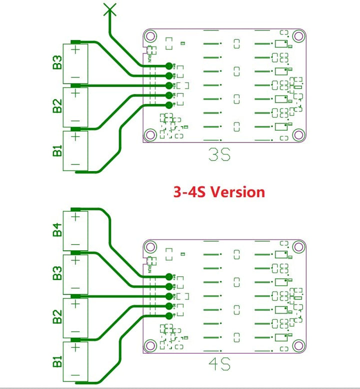 TECNOIOT 1 STÜCKE 3S 4S 5A Li-Ion Lifepo4 LTO Lithium Batterie Aktiver Equalizer Balancer Kondensato