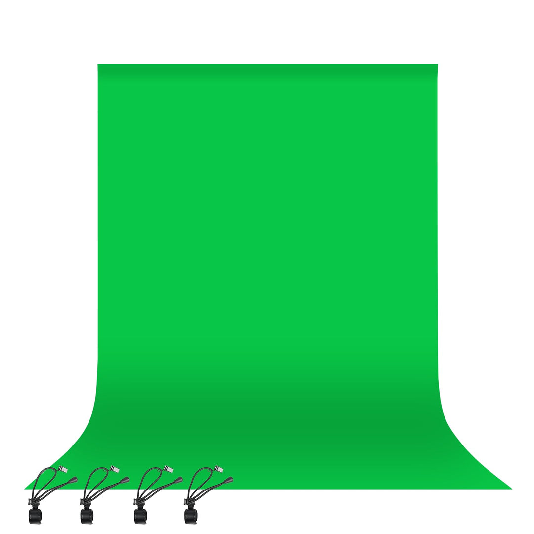EMART Grünbild-Hintergrund, 2,4 x 3 m, hochdichtes Polyestergewebe, Fotografie-Greenscreen-Hintergru