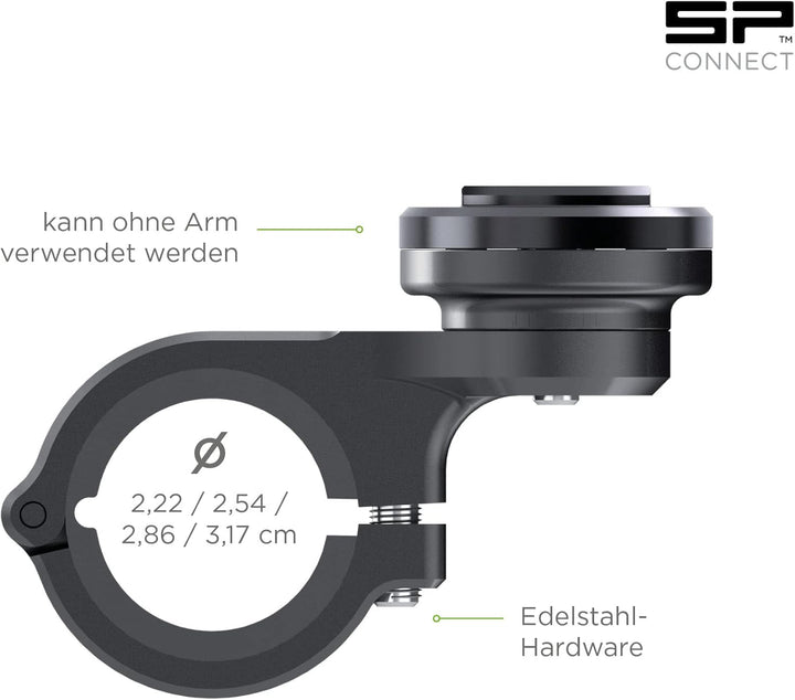 SP CONNECT Moto Bundle II mit Anti Vibration Module | SPC+ | Universal Phone Case SPC+ L | Universal