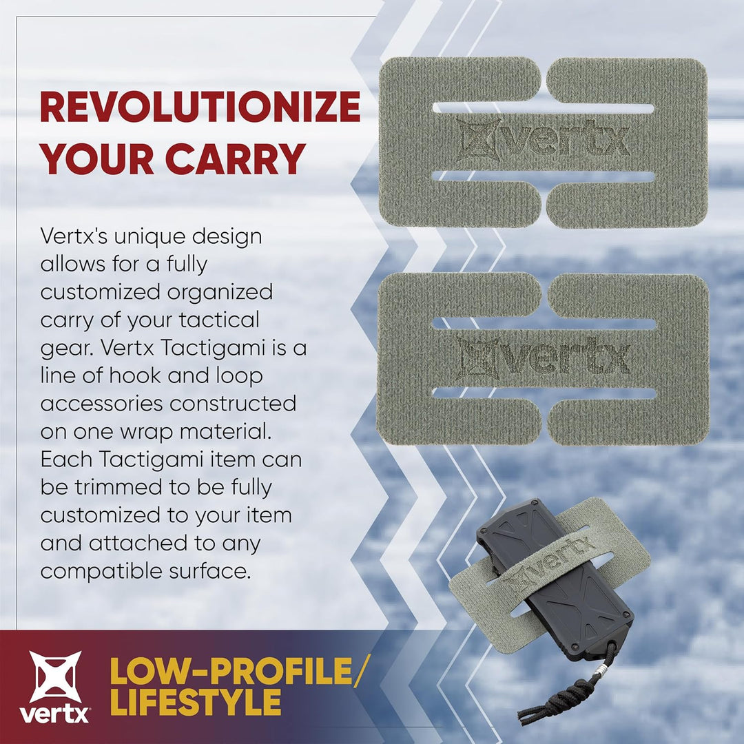 Vertx Tactigami BAP Tactical Belt Adapter Panel Strap Attachment Compatible with MOLLE System Access