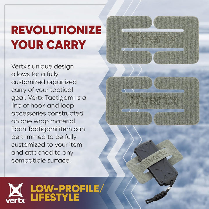Vertx Tactigami BAP Tactical Belt Adapter Panel Strap Attachment Compatible with MOLLE System Access