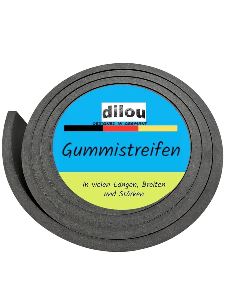 Gummistreifen Vollgummi Hartgummi 150mm breit 10mm dick 1-10m lang (2000x150x10mm), 2000x150x10mm