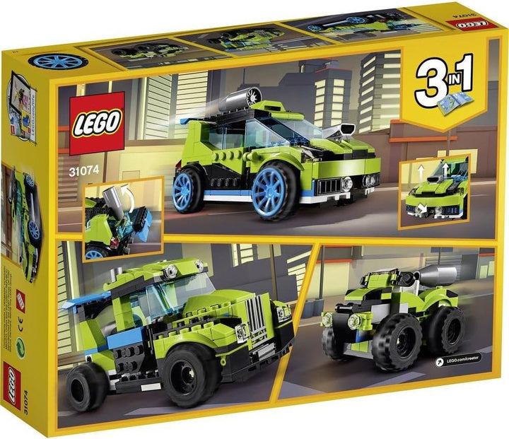 LEGO 31074 Creator Raketen-Rallyeflitzer Single, Single