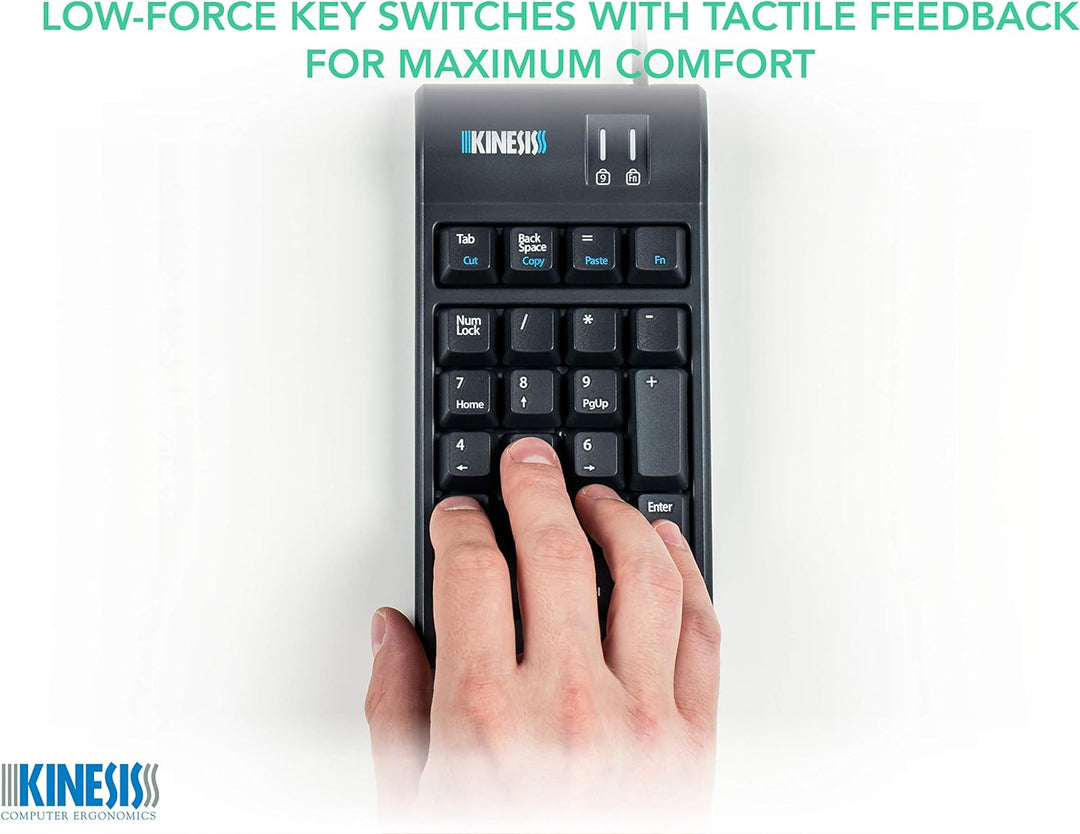 Ergotrading AC800HPB-US Freestyle Nummernblock schwarz