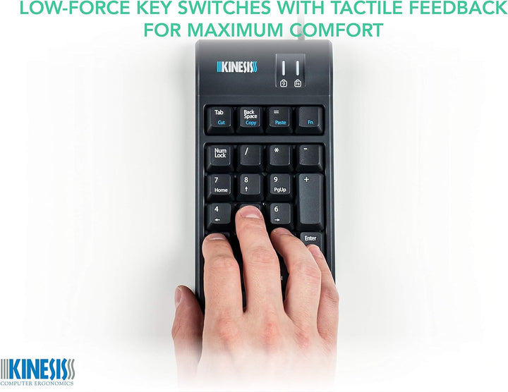 Ergotrading AC800HPB-US Freestyle Nummernblock schwarz