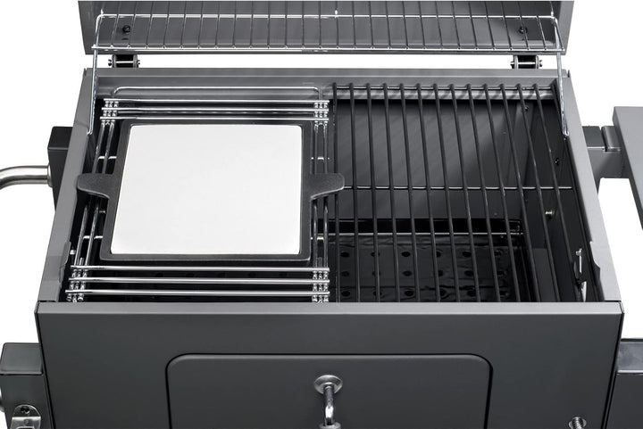 tepro Grillzubehör Pizzastein-Einleger, Rost in Rost System rund 57 cm Ø Pizzastein eckig, Pizzastei