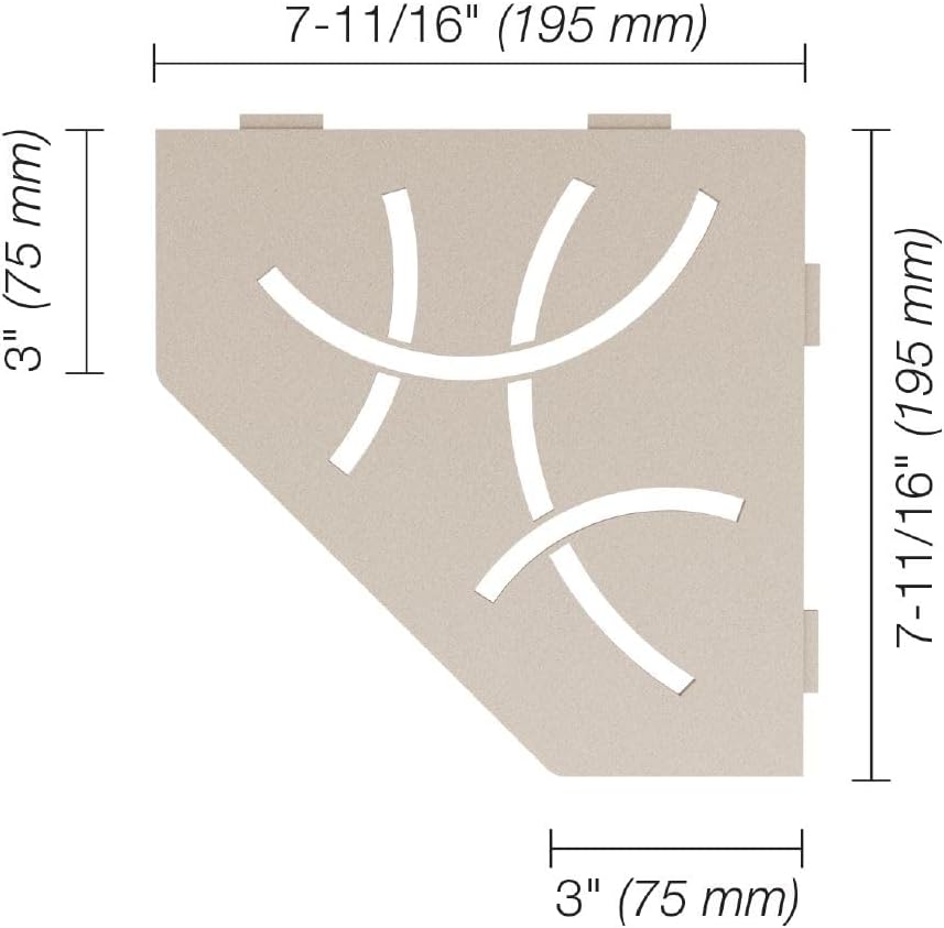 Schlüter SHELF-E-S2 Curve Creme