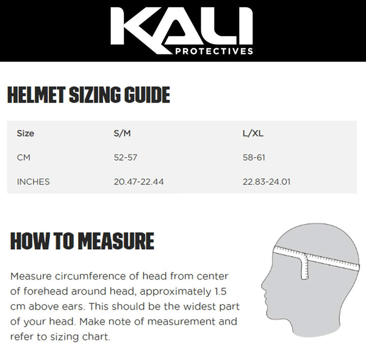 Kali Chakra Solo Helm schwarz 2022 Fahrradhelm Blau 58-62, Blau 58-62
