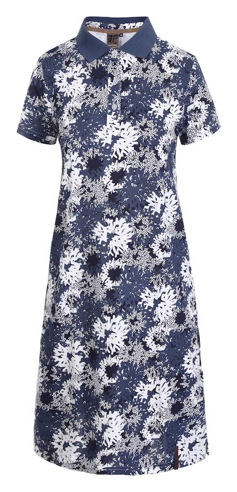ICEPEAK Damen Ep Anahola Kleid S Blau, S Blau