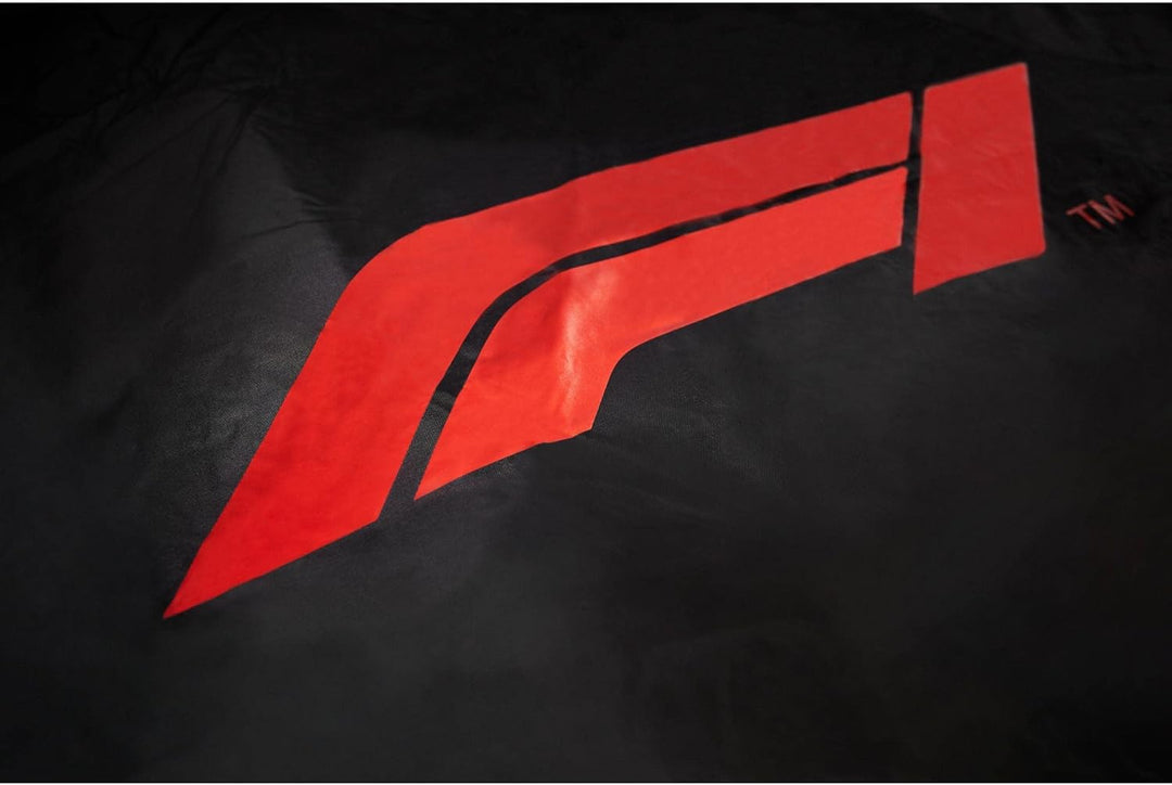 Formula 1 Autoabdeckung Vollgarage Auto Abdeckplane Atmungsaktiv, Staubdicht, Wasserdicht, Autohülle