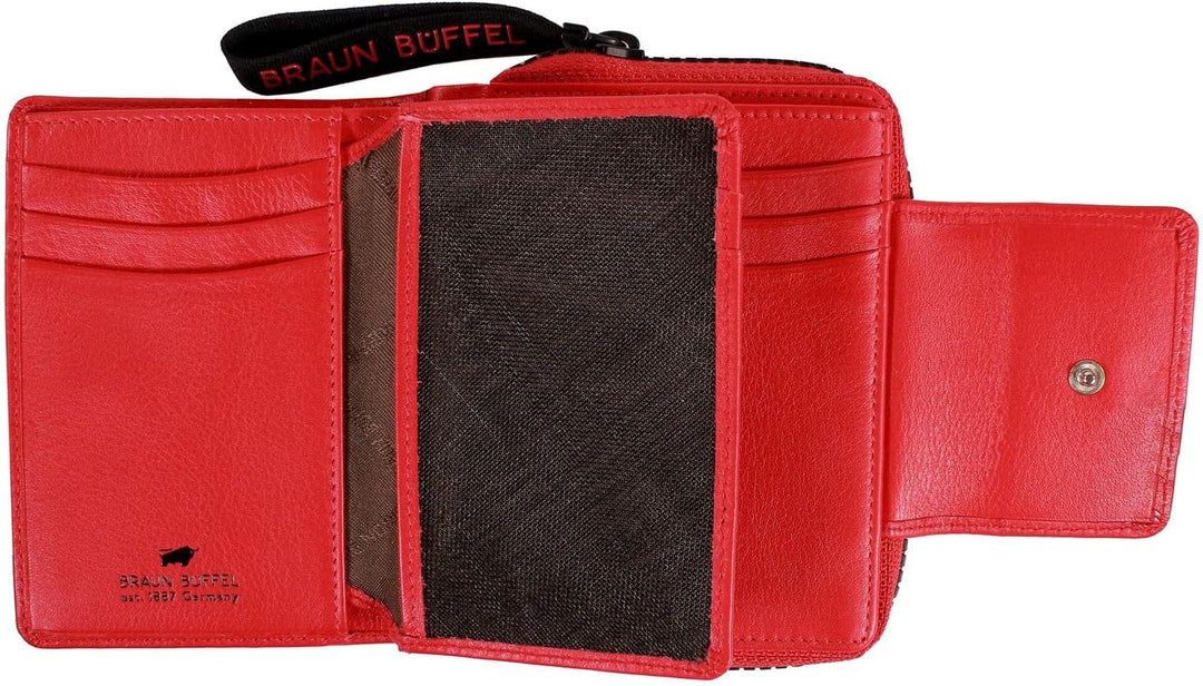 BRAUN BÜFFEL Capri Geldbörse Leder 12 cm