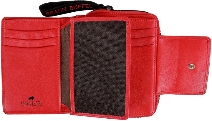 BRAUN BÜFFEL Capri Geldbörse Leder 12 cm