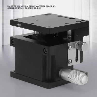 Fafeicy Linearer Tisch SEMZA-60 Schiebetisch Präzisions-Trimmplattform Lineare Führung Querrollenpos