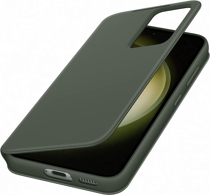 Samsung Smart View Wallet Smartphone Case EF-ZS911 für Galaxy S23, Handy-Hülle, Kartenfach, Sichtfen