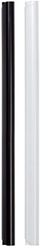 Durable Klemmschiene A5, für circa 50 Blatt, Packung à 100 Stück, transparent, 291119 transparent 2