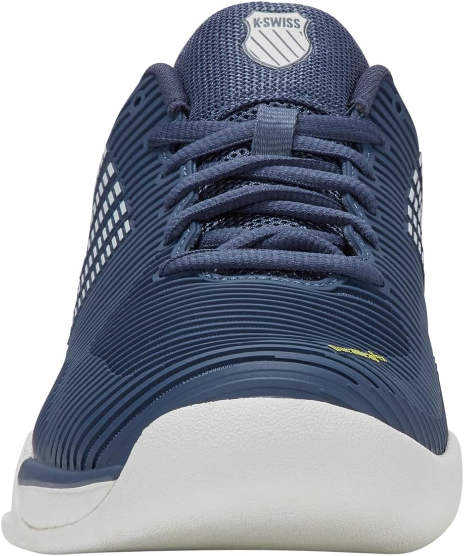 K-Swiss Herren Hypercourt Express 2 Carpet Tennis Shoe 41 EU Vintage Indigo Blanc De Blanc Luminary