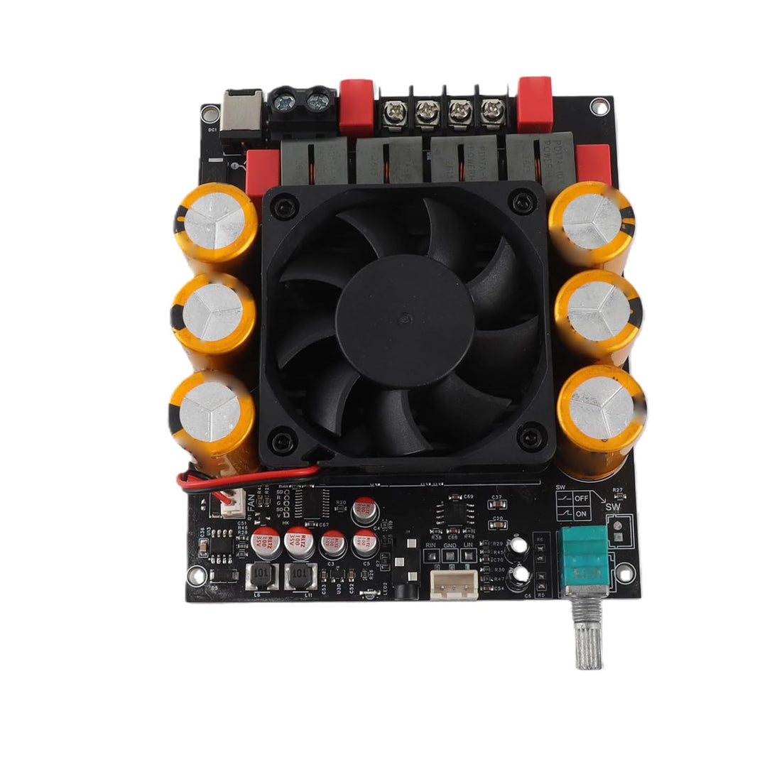 TPA3255-Verstärkerplatine, 600 W + 600 W Hochleistungs-Digital-Leistungsverstärker mit Temperaturges