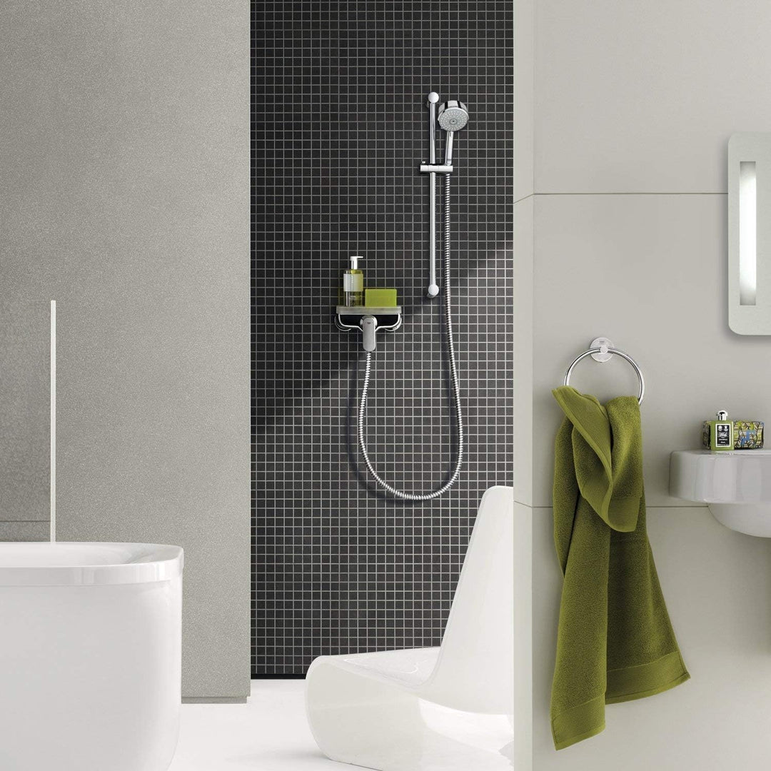 GROHE Eurosmart Cosmopolitan Badarmaturen - Einhand-Brausebatterie (DN 15, Wandmontage) chrom, 32837