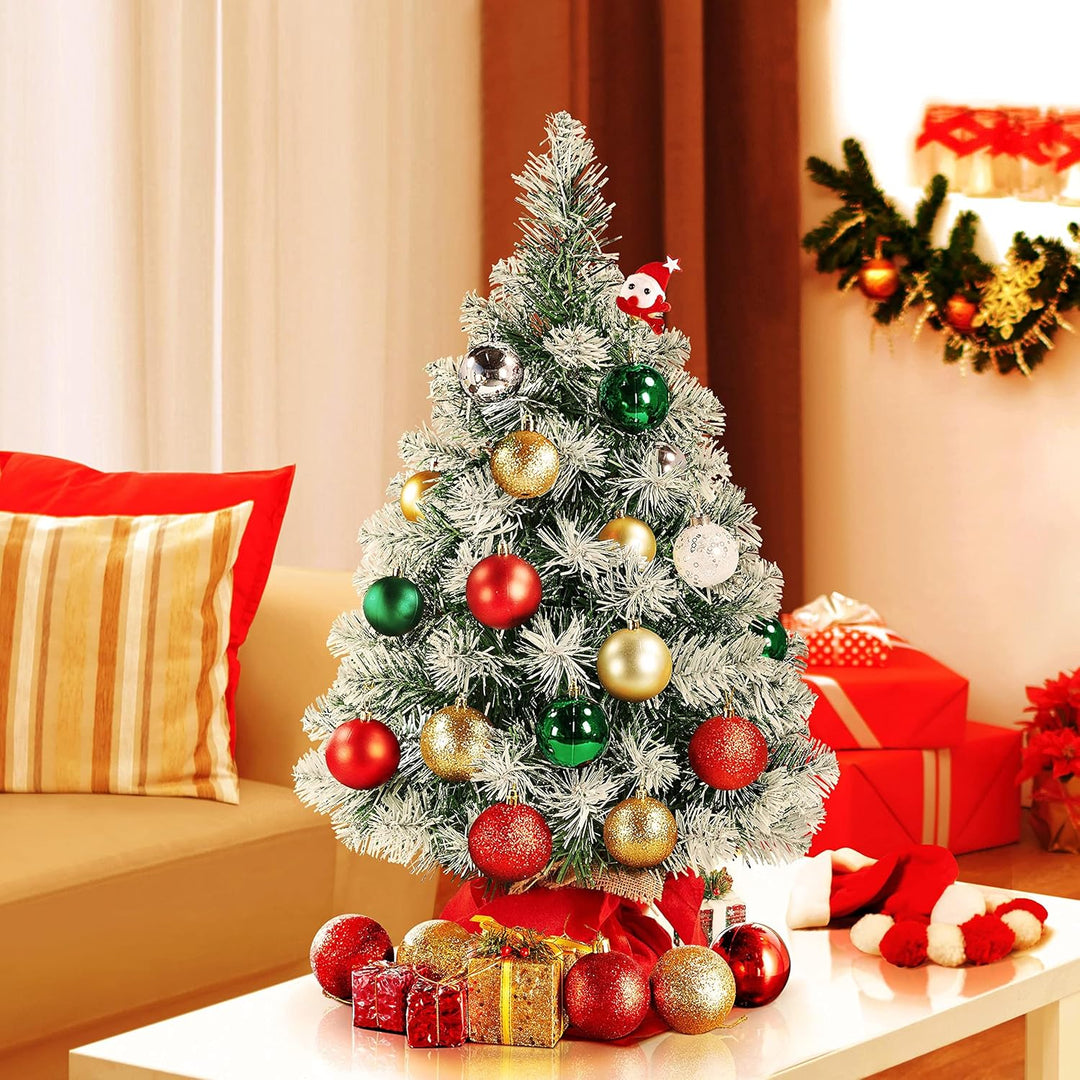Yaheetech Künstlicher Weihnachtsbaum, Tannenbaum Schnellaufbau inkl. Christbaum-Ständer, Christbaum
