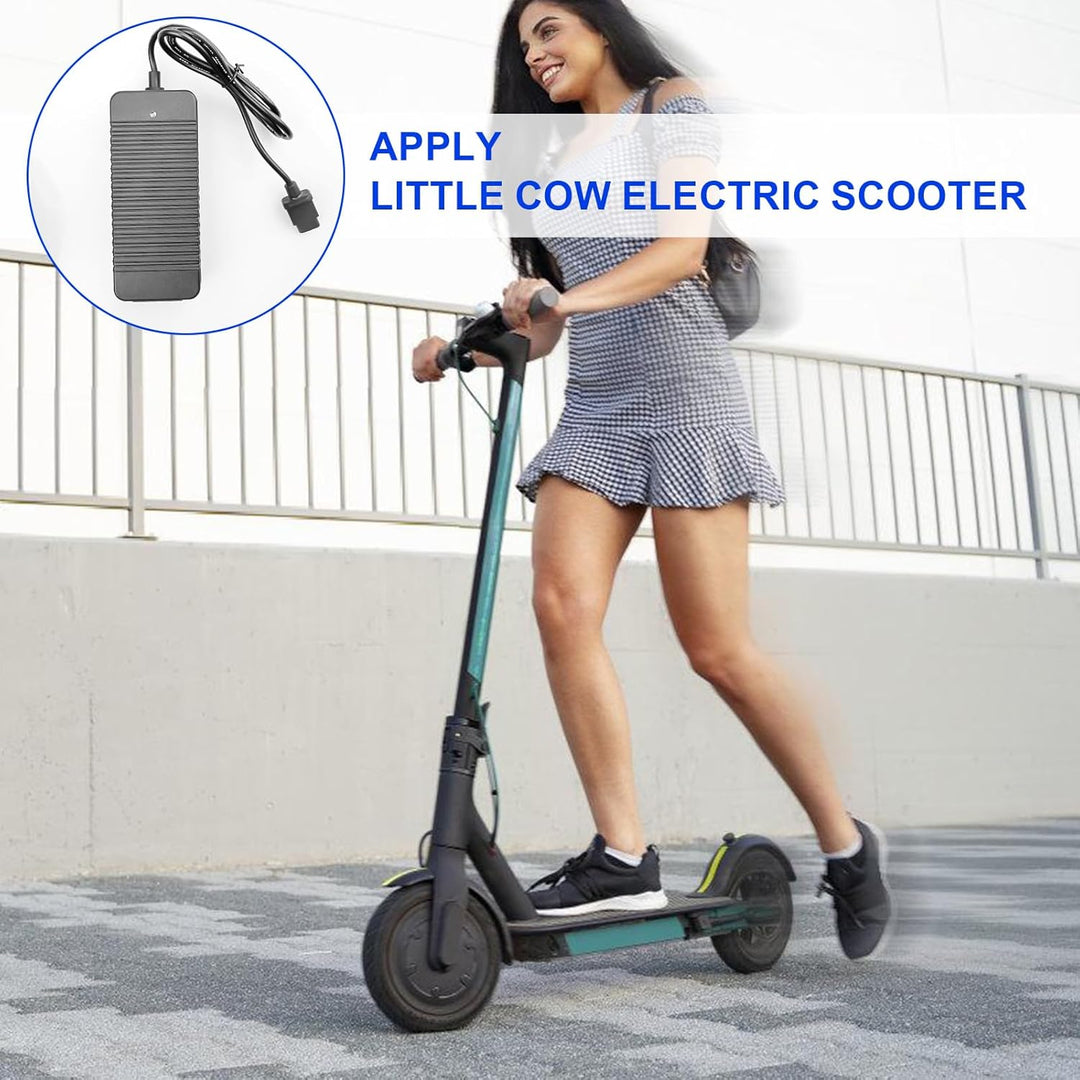 53.5V 2A Ladegerät für NIU KQI2 KQI3, Akku Elektroroller Lader, EU-Stecker Scooter Ladegerät für KQi