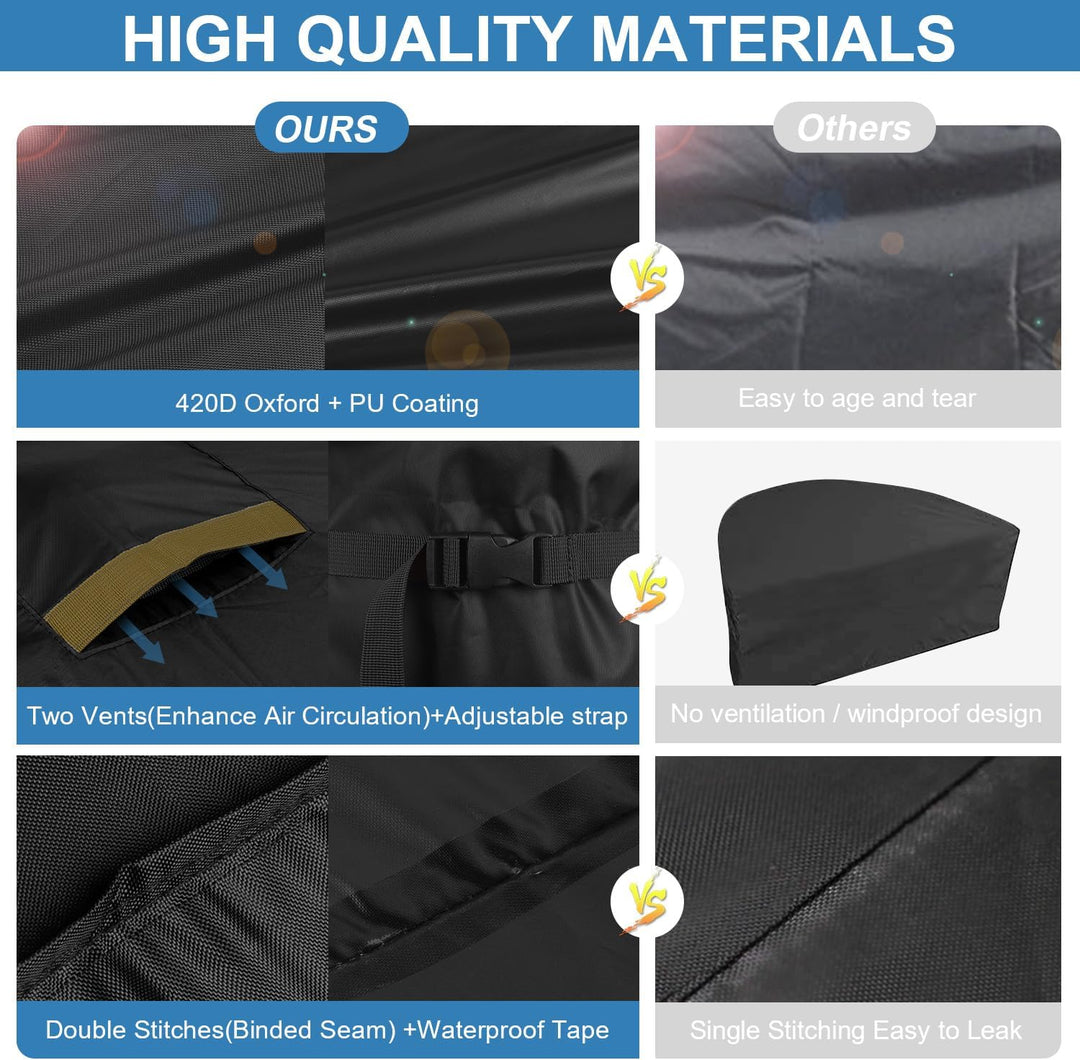 VANSHEIM Sonneninsel Abdeckung Halbrund Abdeckplane Liegeinsel Halbrund Abdeckplane Sonneninsel Wass