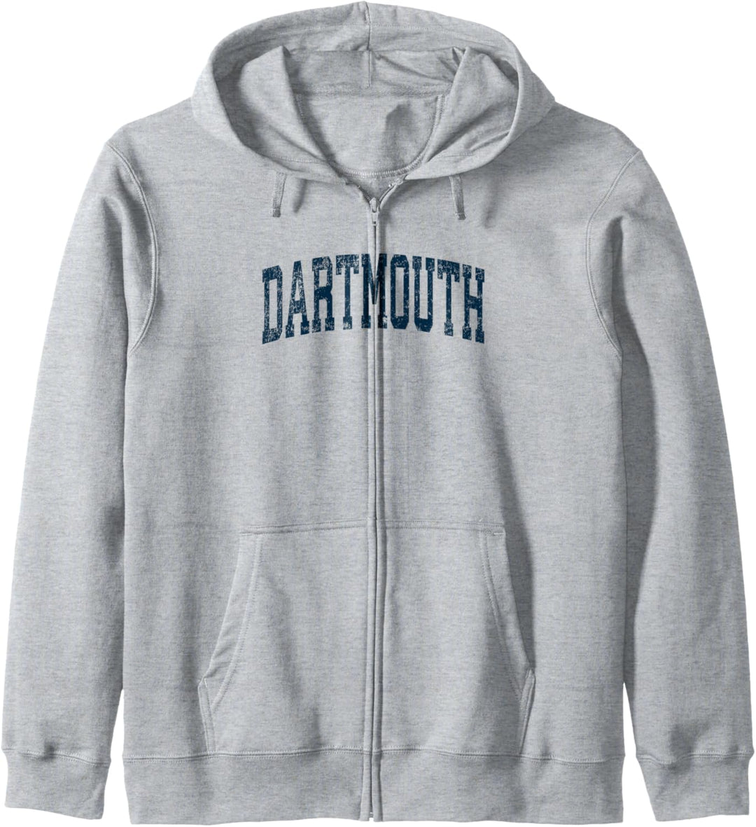 Dartmouth Massachusetts MA Athletic Sports Desi im Vintage-Stil, marineblau Kapuzenjacke