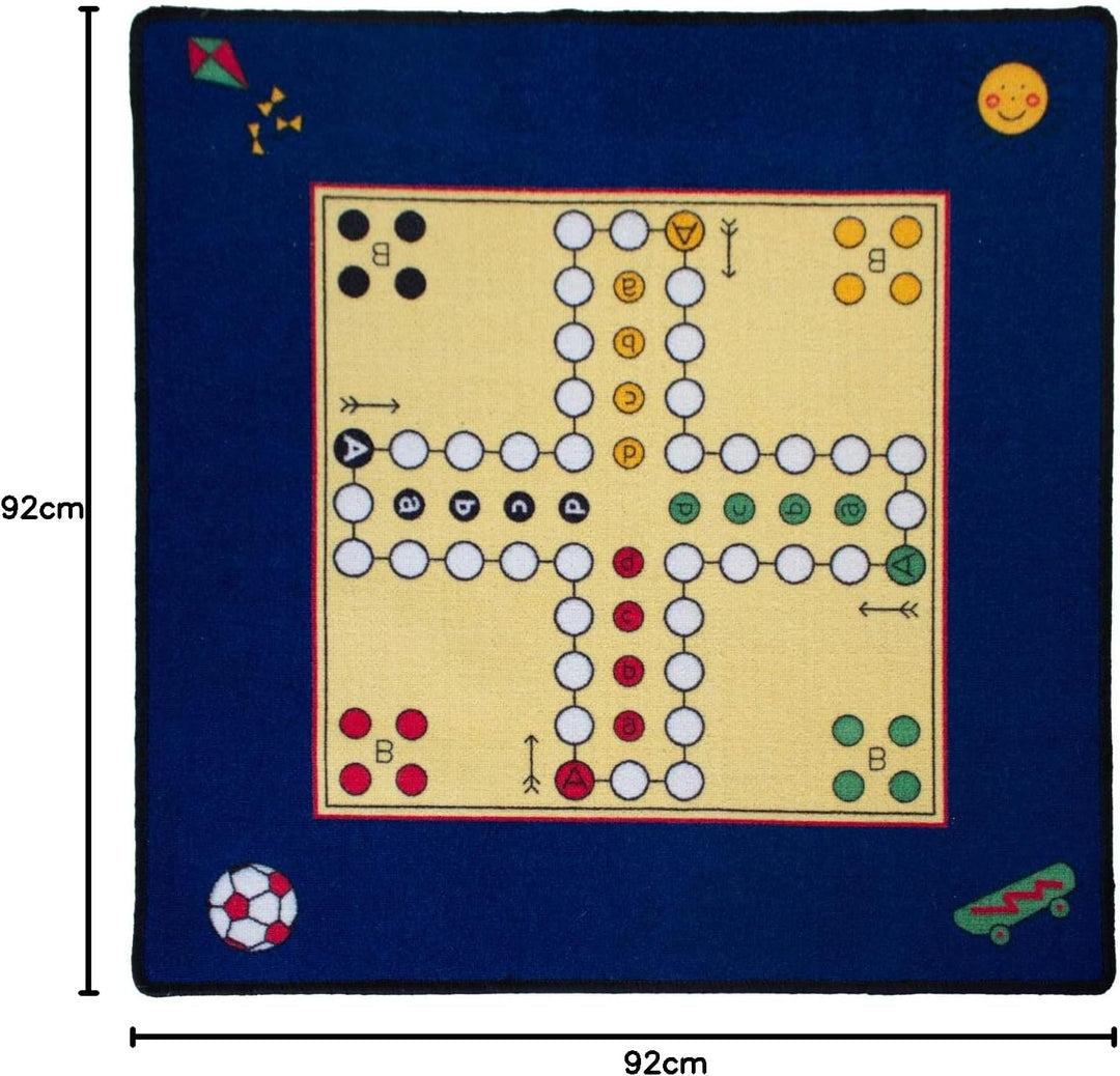 Spielteppich Mensch-ärgere-Dich-nicht